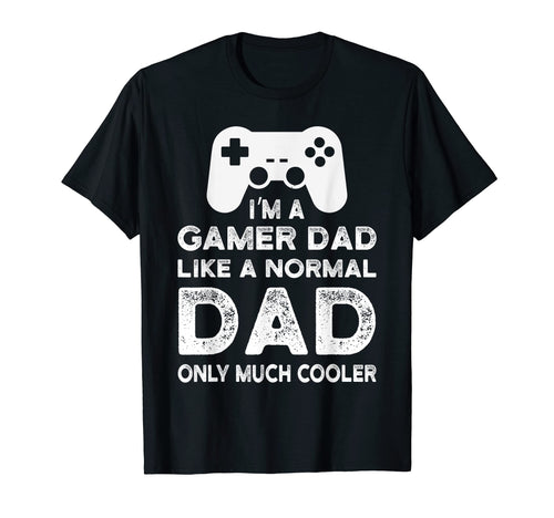 Mens Gamer Dad Novelty Fathers Day T-Shirt - Trendy Graphic Men Women - T-Shirt, Sweatshirt, Hoodie