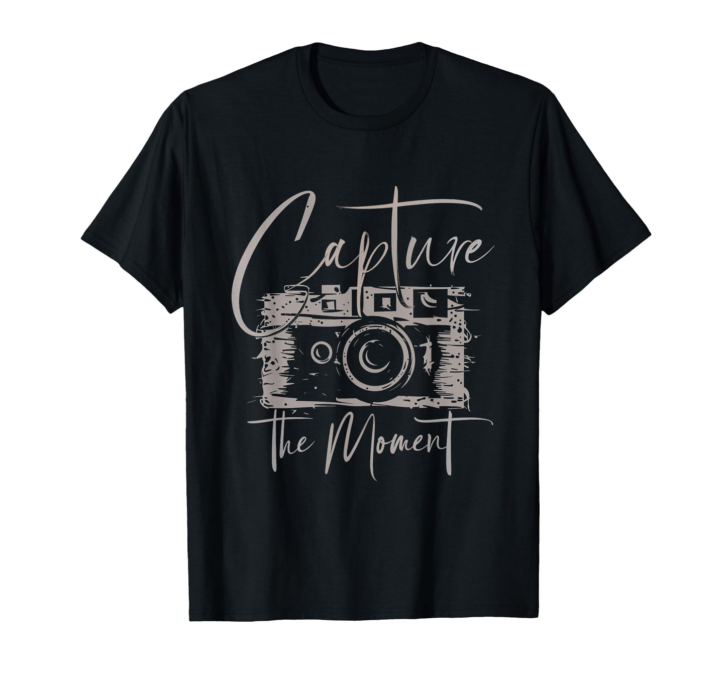 Capture Moment Photography Camera Snap T-Shirt - Graphic Print Men Women - T-Shirt, Sweatshirt, Hoodie