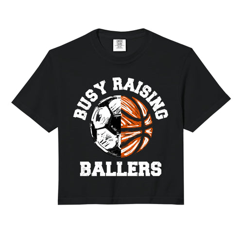 Busy Raising Ballers Funny Soccer Hoodie - Streetwear Style Men Women - T-Shirt, Sweatshirt, Hoodie