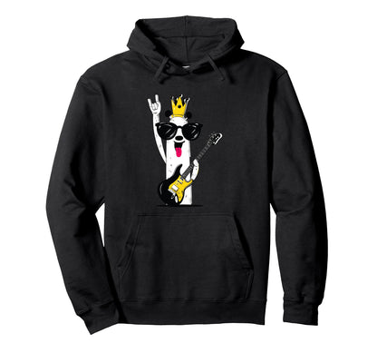 Panda Guitar Player Rock Music Hoodie - Unique Graphic for Adults - T-Shirt, Sweatshirt, Hoodie