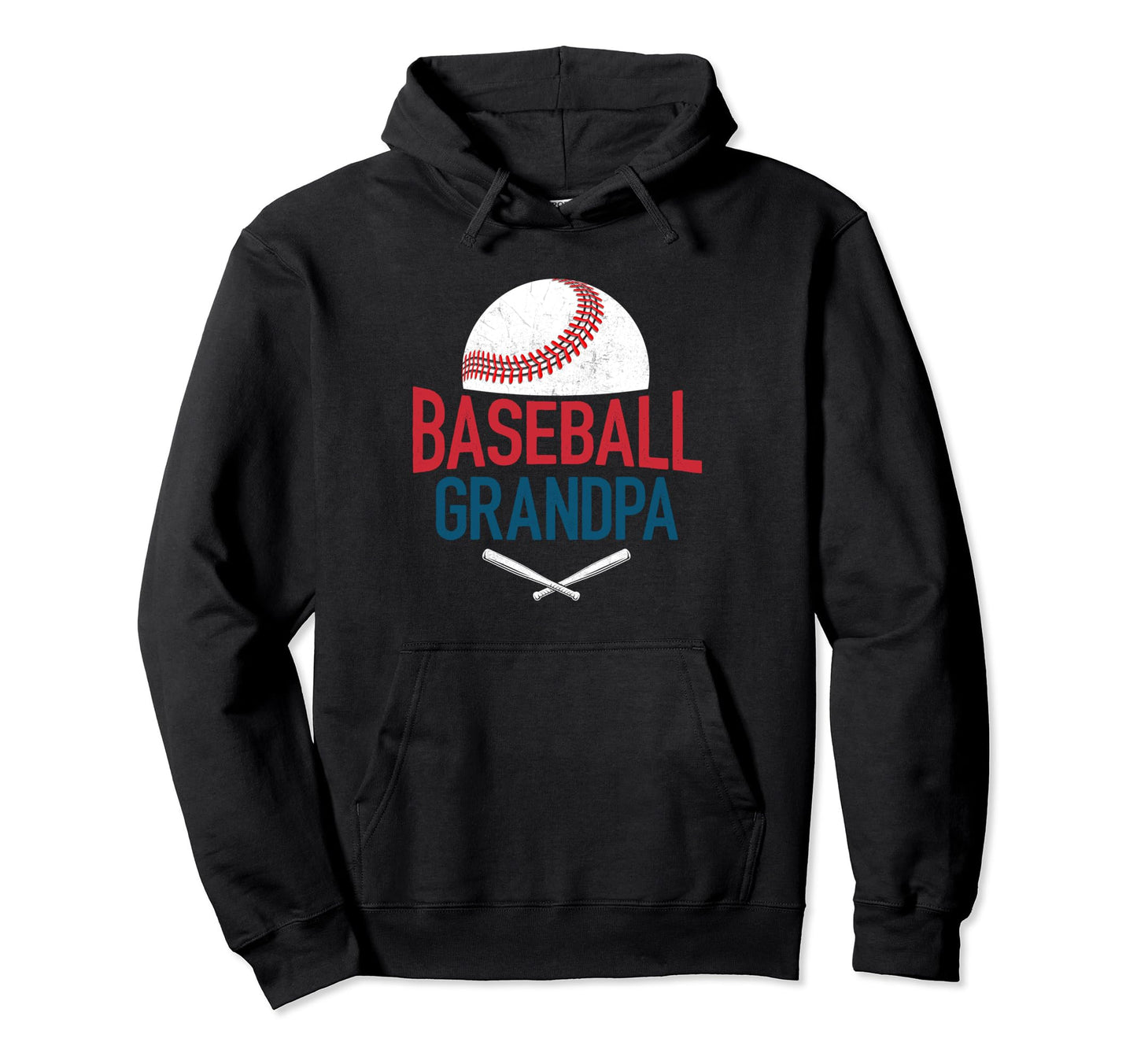 Baseball Grandpa Happy Fathers Day Hoodie - Trendy Graphic Men Women - T-Shirt, Sweatshirt, Hoodie