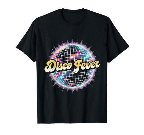 Disco Ball Costume Disco Fever Club T-Shirt - Graphic Print for Adults - T-Shirt, Sweatshirt, Hoodie