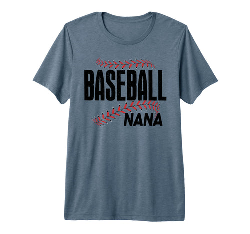 Baseball Nana Nona Family Grandma T-Shirt - Aesthetic Graphic Unisex - T-Shirt, Sweatshirt, Hoodie