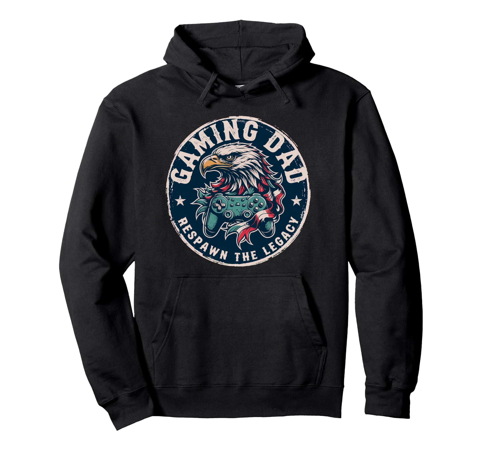 Respawn Legacy Patriotic Usa Gaming Hoodie - Aesthetic Graphic Men Women - T-Shirt, Sweatshirt, Hoodie