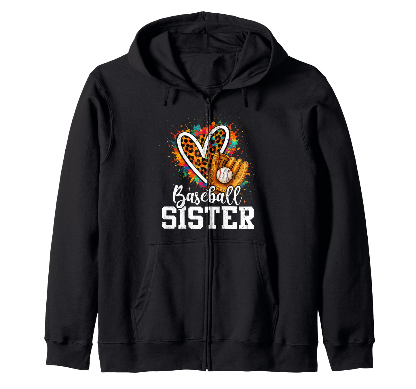 My Favorite Baseball Sister Sweatshirt - Fun Novelty Design Men Women - T-Shirt, Sweatshirt, Hoodie