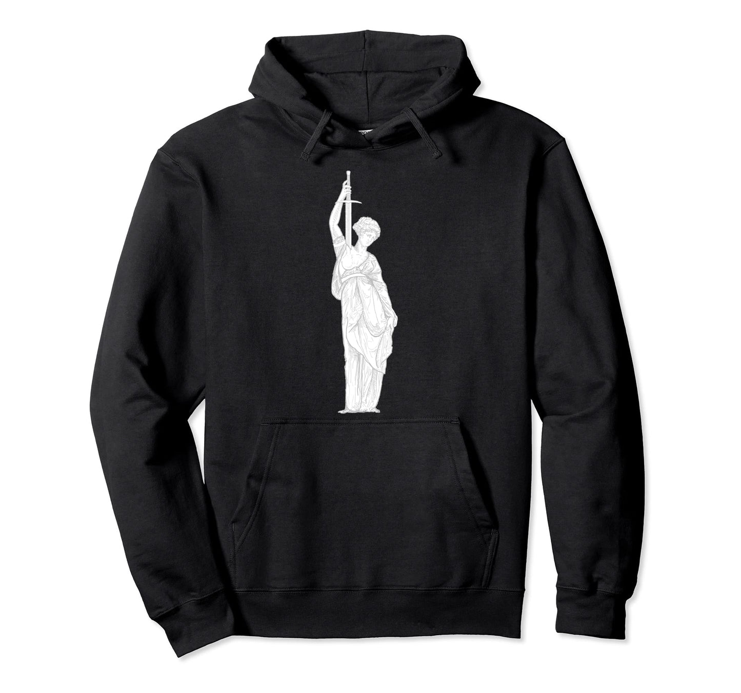 Greco Greek Roman Vaporwave Sword Battle Hoodie - Graphic Print Unisex - T-Shirt, Sweatshirt, Hoodie