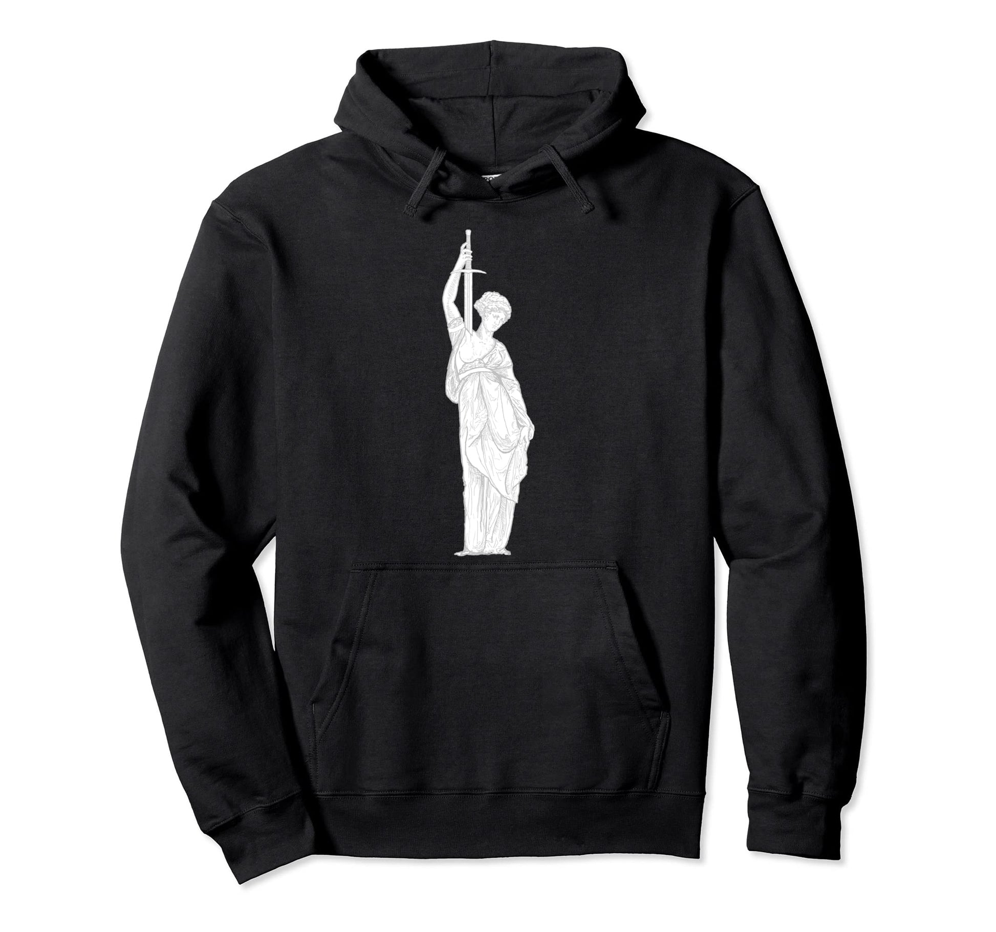Greco Greek Roman Vaporwave Sword Battle Hoodie - Graphic Print Unisex - T-Shirt, Sweatshirt, Hoodie