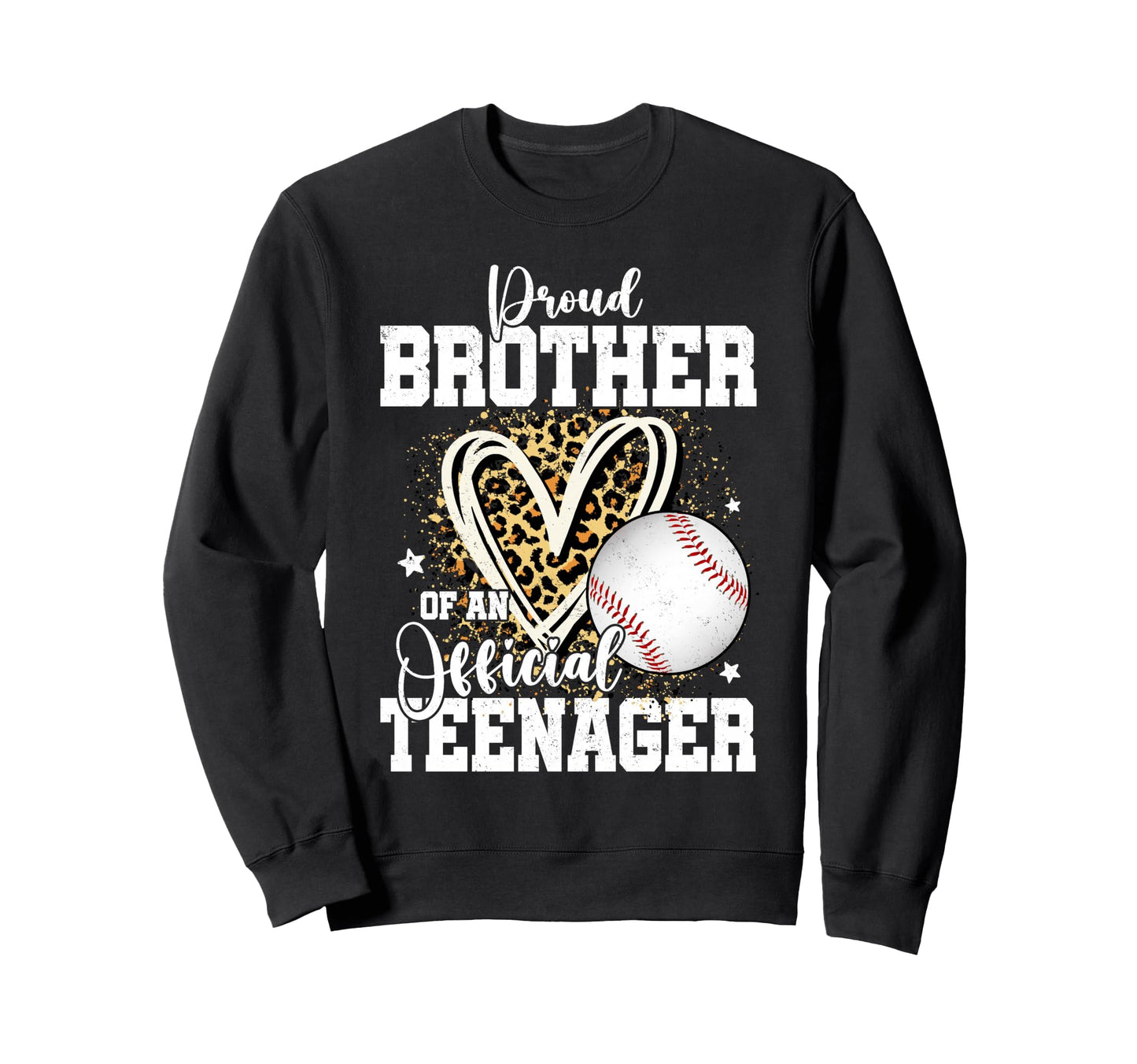 Proud Brother Teenager 13Th Birthday Sweatshirt - Trendy Graphic Men Women - T-Shirt, Sweatshirt, Hoodie