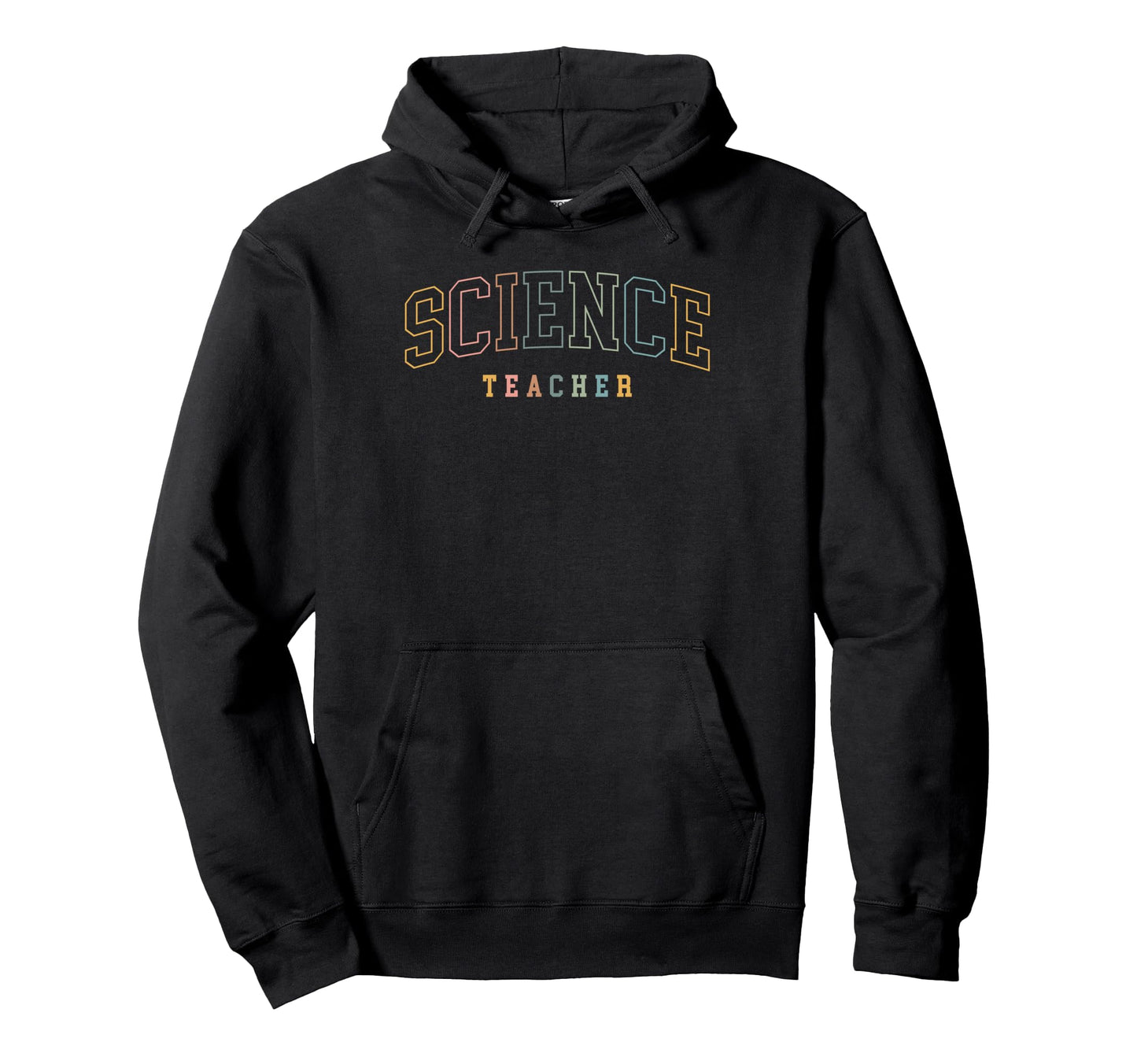 Science Teacher Boho Colors Hoodie - Fun Novelty Design for Adults - T-Shirt, Sweatshirt, Hoodie