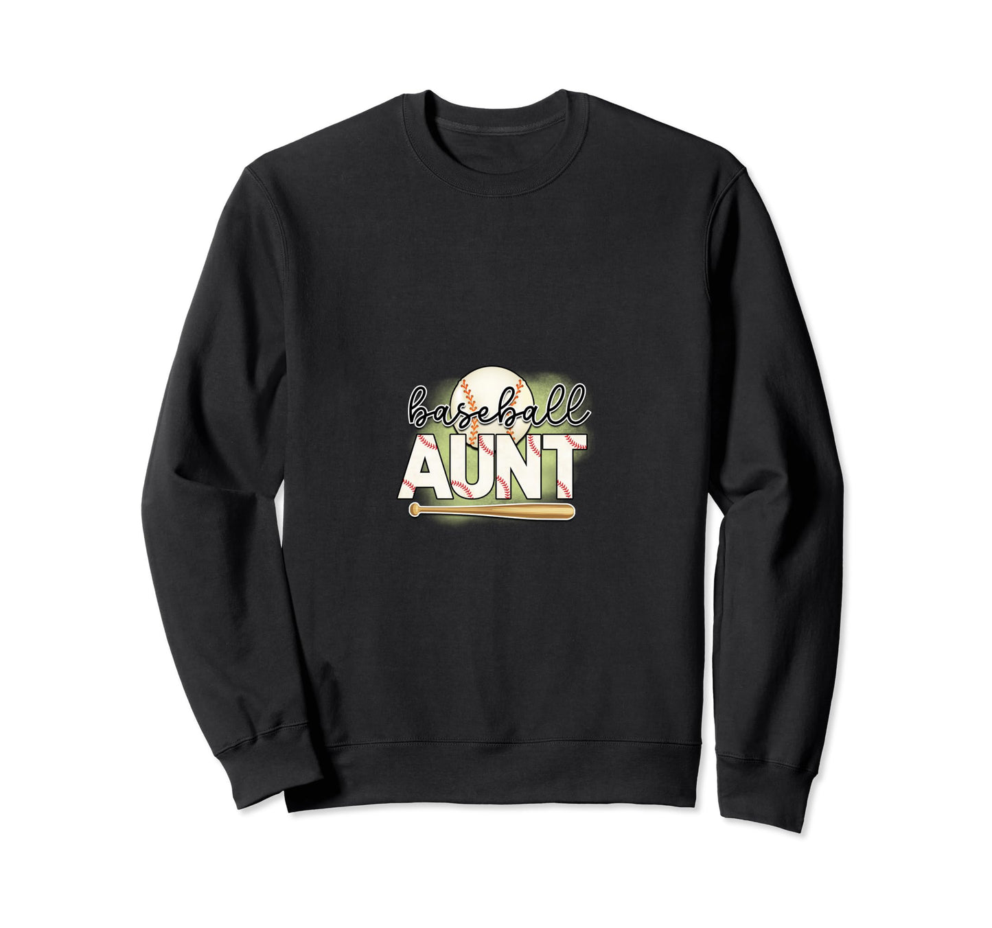 Baseball Aunt Funny Baseball Sweatshirt - Streetwear Style for Adults - T-Shirt, Sweatshirt, Hoodie