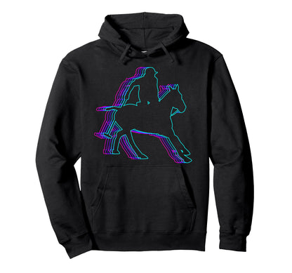 Polo Player Coach Team Vaporwave Hoodie - Minimalist Print for Adults - T-Shirt, Sweatshirt, Hoodie