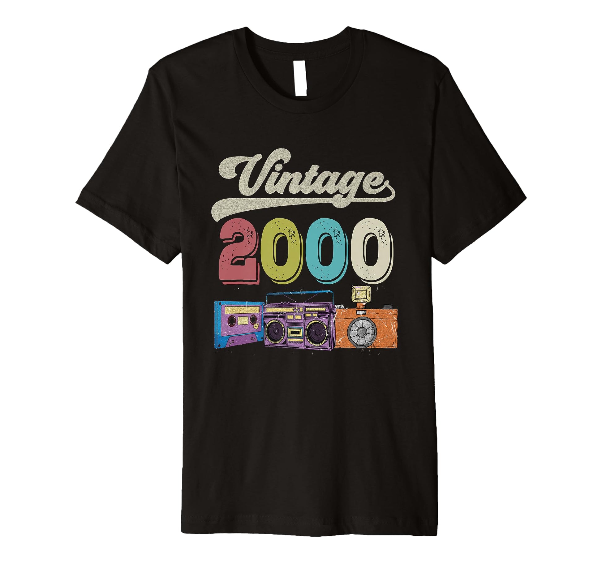 2000 Birthday Funny Old Cassette T-Shirt - Fun Novelty Design Men Women - T-Shirt, Sweatshirt, Hoodie