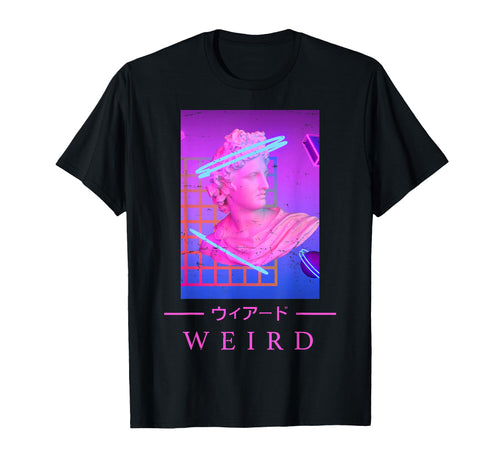 Retrowave Weird Japanese Art Aesthetic T-Shirt - Unique Graphic Unisex - T-Shirt, Sweatshirt, Hoodie