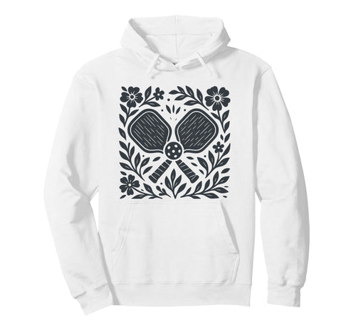 Boho Folk Art Pickleball Pickleballer Hoodie - Streetwear Style for Adults - T-Shirt, Sweatshirt, Hoodie