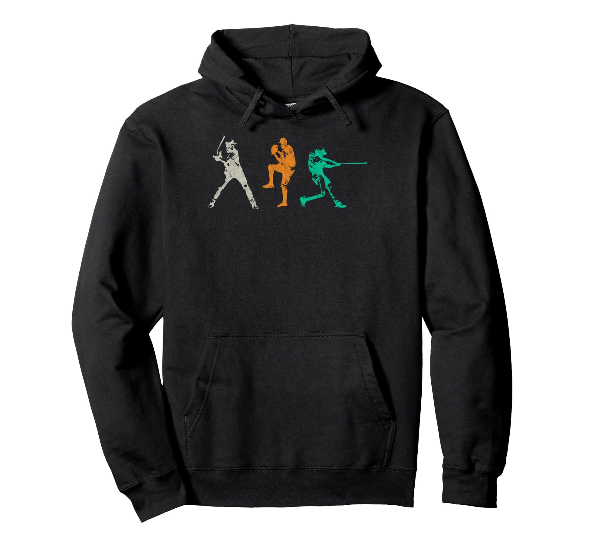 Baseball Player Coach Fan Sport Baseball Hoodie - Unique Graphic Men Women - T-Shirt, Sweatshirt, Hoodie