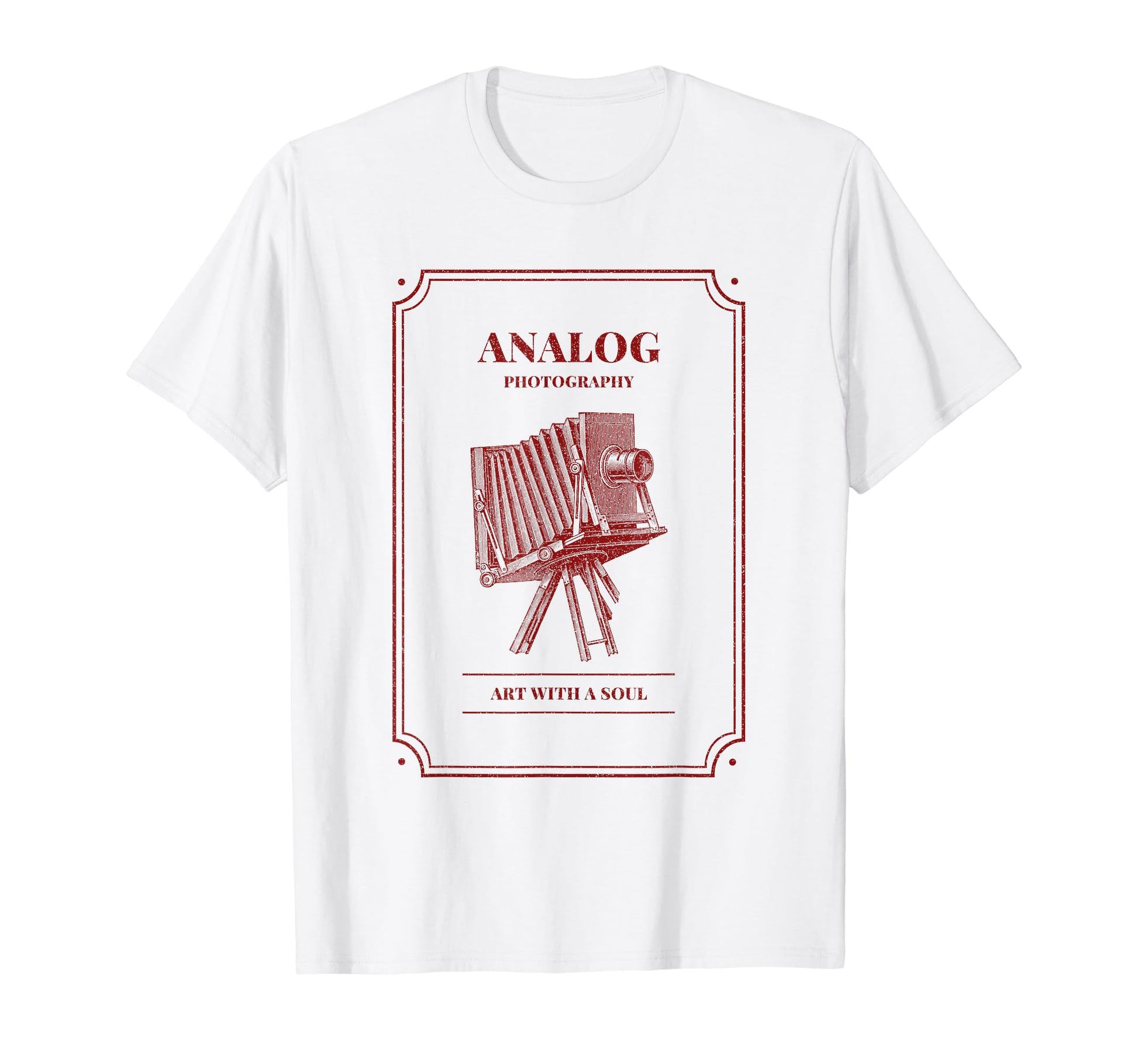 Analog Photography Art Soul Camera T-Shirt - Aesthetic Graphic Men Women - T-Shirt, Sweatshirt, Hoodie