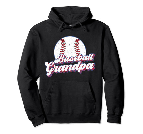 Baseball Grandpa Baseball Player Hoodie - Aesthetic Graphic for Adults - T-Shirt, Sweatshirt, Hoodie