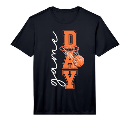 Game Day Basketball Game Day Basketball T-Shirt - Graphic Print for Adults - T-Shirt, Sweatshirt, Hoodie