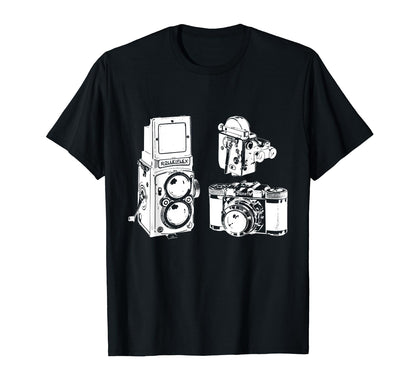 Camera Photography Photographer T-Shirt - Trendy Graphic Unisex - T-Shirt, Sweatshirt, Hoodie