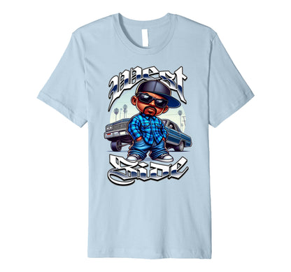 Og Low Rider Westside Hand Sign Gang T-Shirt - Custom Art Print for Adults - T-Shirt, Sweatshirt, Hoodie