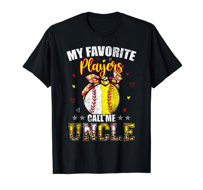 My Favorite Baseball Softball T-Shirt - Casual Everyday Wear Men Women - T-Shirt, Sweatshirt, Hoodie