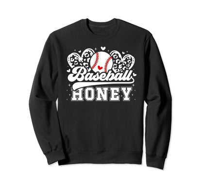 Baseball Honey Grandma Honey Sweatshirt - Streetwear Style for Adults - T-Shirt, Sweatshirt, Hoodie