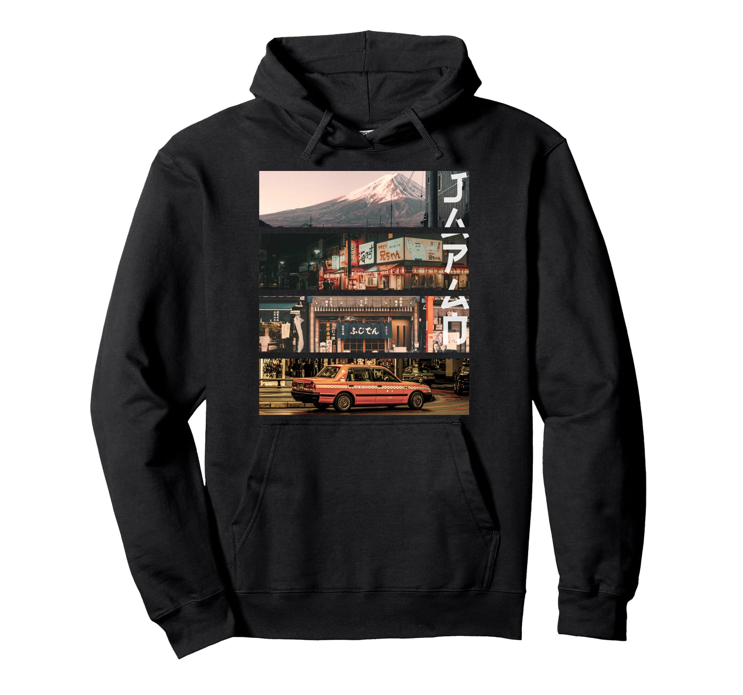 Aesthetic Vaporwave Japan 80S 90S Hoodie - Casual Everyday Wear for Adults - T-Shirt, Sweatshirt, Hoodie