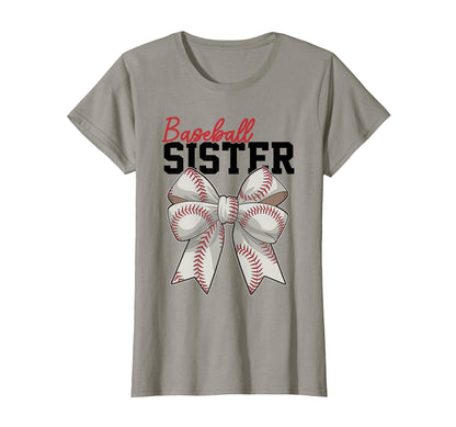 Baseball Sister Sport Lover Sister T-Shirt - Fun Novelty Design Unisex - T-Shirt, Sweatshirt, Hoodie