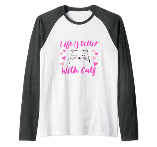 Funny Cat Mom Heart Cats Paw Love Jokes Hoodie - Unique Graphic Unisex - T-Shirt, Sweatshirt, Hoodie