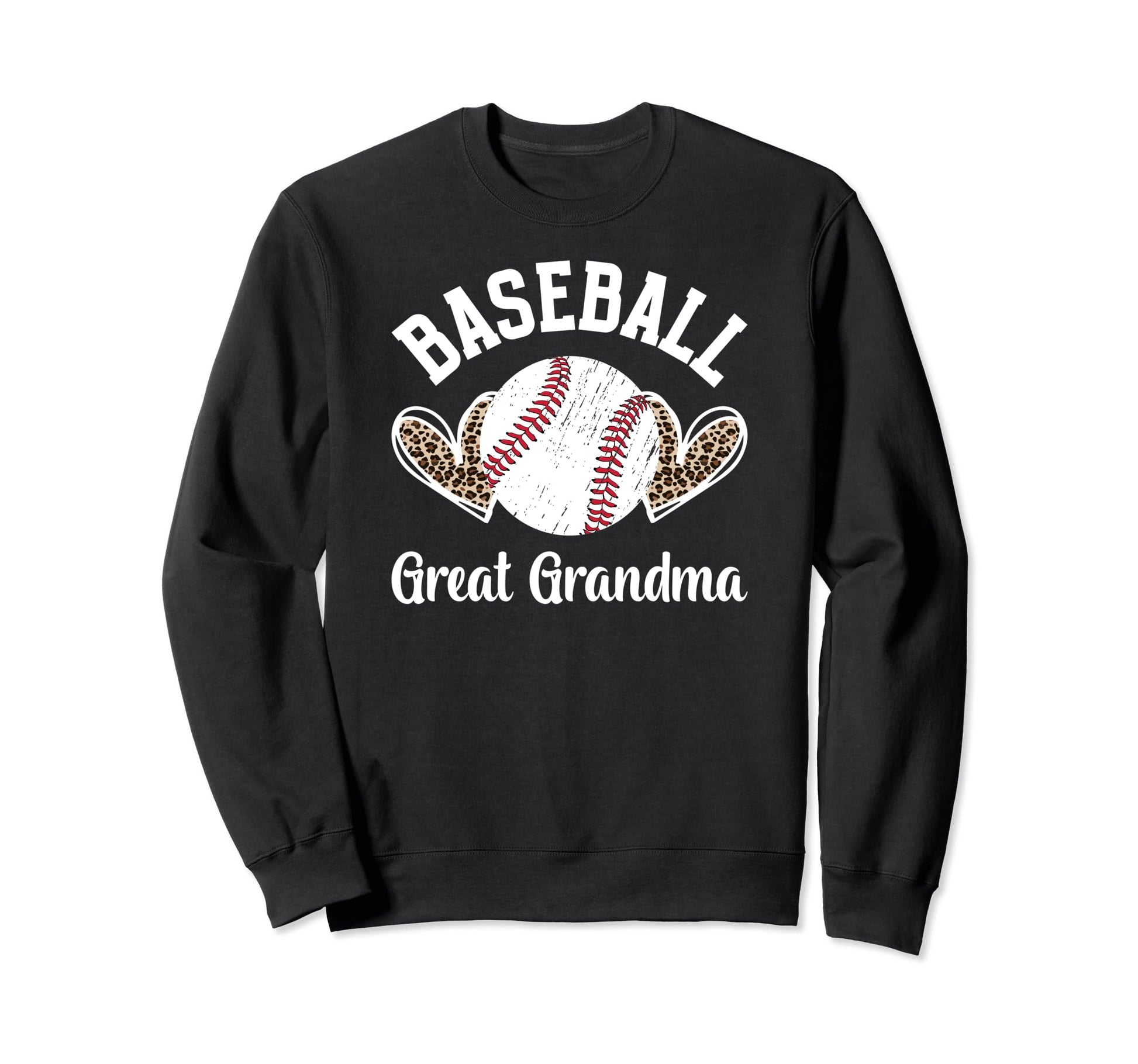 Baseball Great Grandma Hearts Sweatshirt - Streetwear Style Unisex - T-Shirt, Sweatshirt, Hoodie