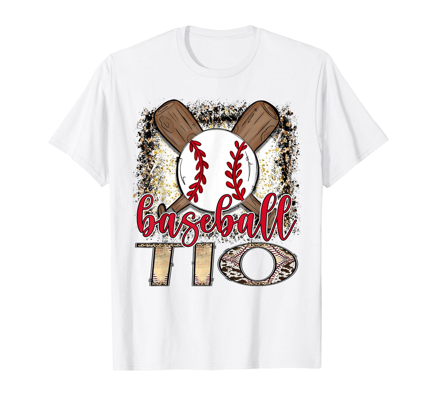 Baseball Tio Leopard Proud Ball Tio T-Shirt - Casual Everyday Wear Unisex - T-Shirt, Sweatshirt, Hoodie