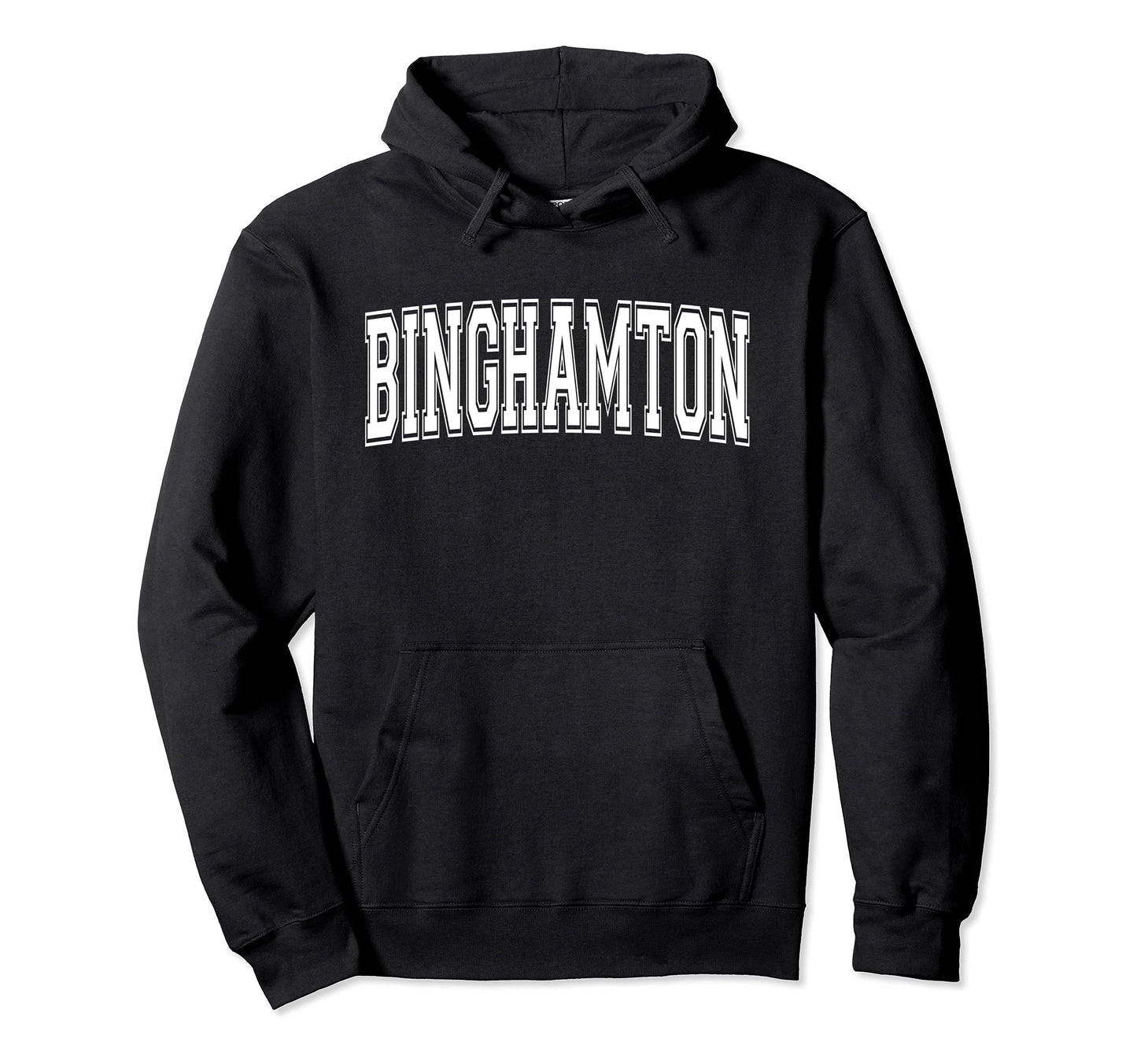 Binghamton Ny New York Usa Sports Hoodie - Casual Everyday Wear for Adults - T-Shirt, Sweatshirt, Hoodie