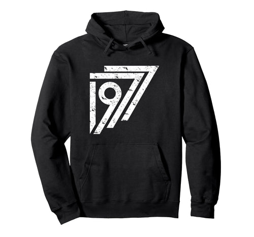 1977 Birthday Grunge Alternative Hoodie - Graphic Print Men Women - T-Shirt, Sweatshirt, Hoodie