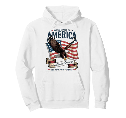 American Flag 4Th July Patriotic Usa Hoodie - Streetwear Style Unisex - T-Shirt, Sweatshirt, Hoodie