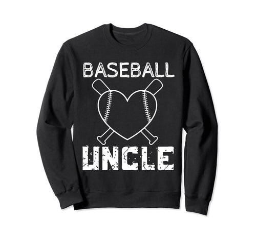 Baseball Uncle Family Matching Sweatshirt - Aesthetic Graphic for Adults - T-Shirt, Sweatshirt, Hoodie