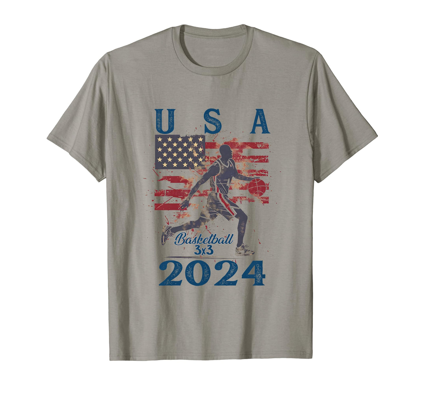Usa 2024 Fathers Day American Sport T-Shirt - Trendy Graphic for Adults - T-Shirt, Sweatshirt, Hoodie