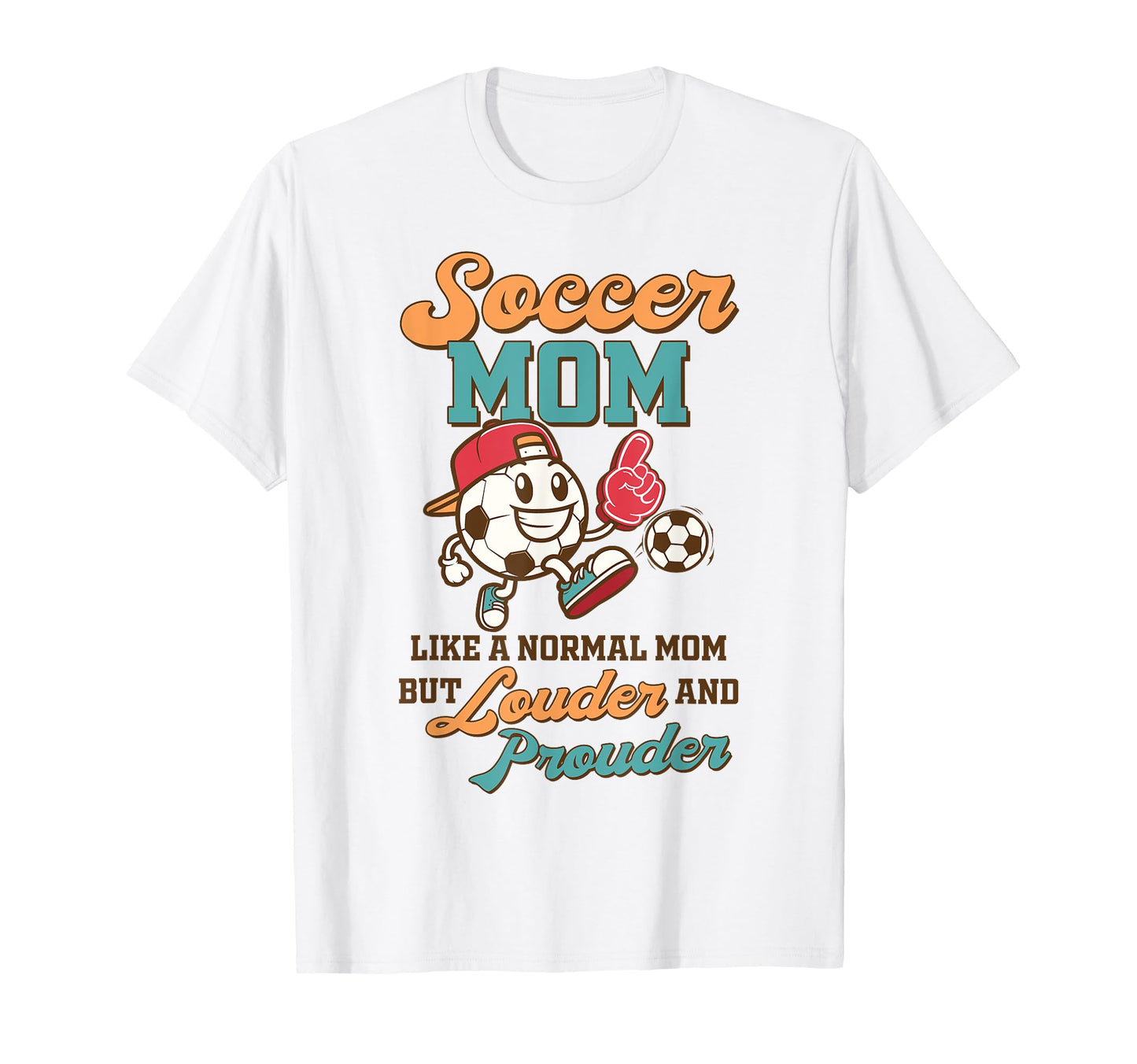 Soccer Mama Game Day Vibes Soccer T-Shirt - Fun Novelty Design for Adults - T-Shirt, Sweatshirt, Hoodie