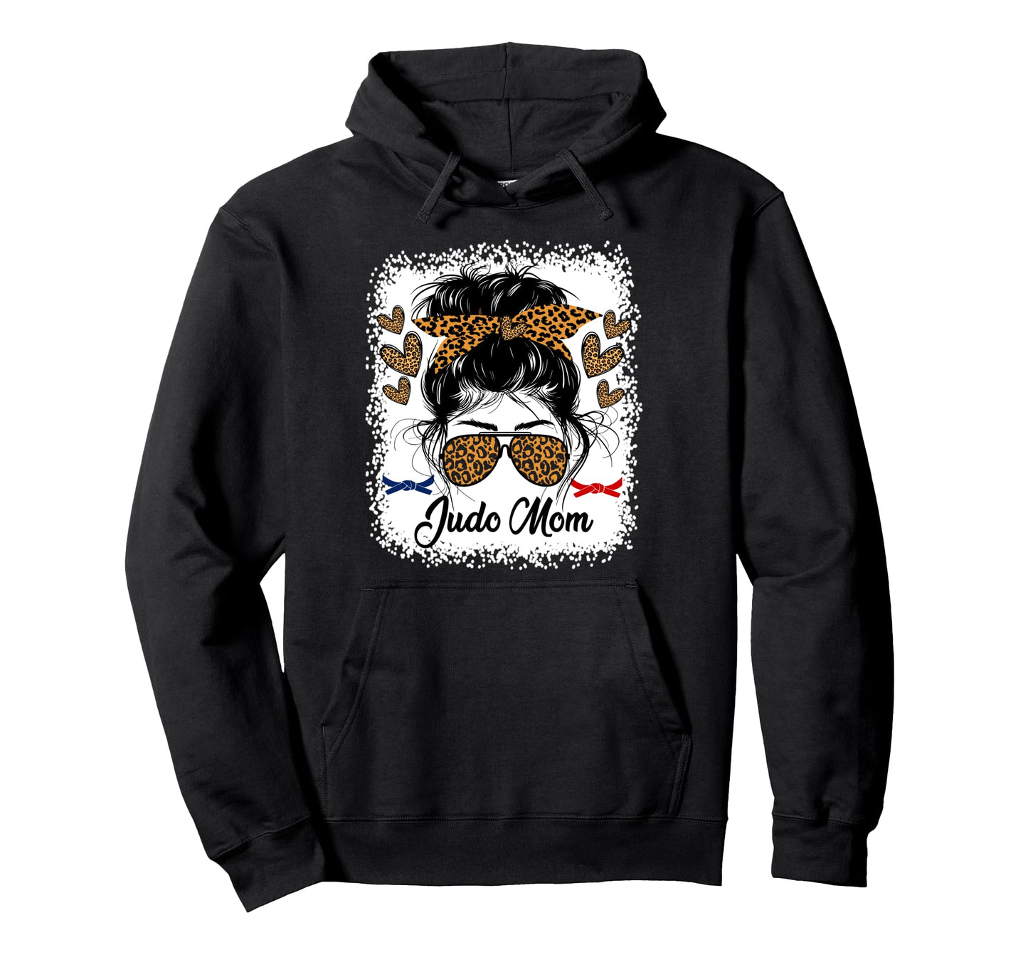 Judo Mom Judoka Martial Art Stylish Hoodie - Minimalist Print Men Women - T-Shirt, Sweatshirt, Hoodie