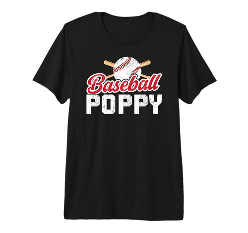 Mens Baseball Poppy Proud Poppy T-Shirt - Fun Novelty Design Men Women - T-Shirt, Sweatshirt, Hoodie