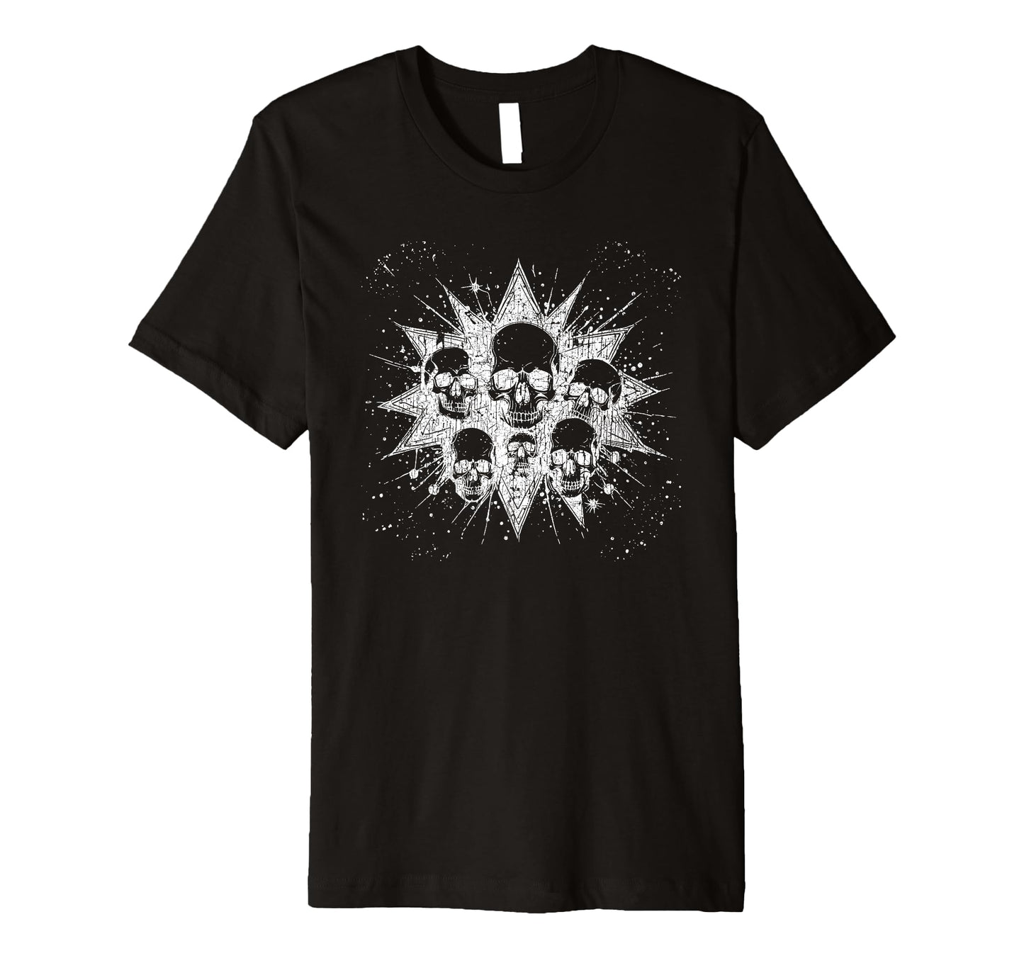 Grunge 90S Skulls Skeletons Skather T-Shirt - Graphic Print Men Women - T-Shirt, Sweatshirt, Hoodie