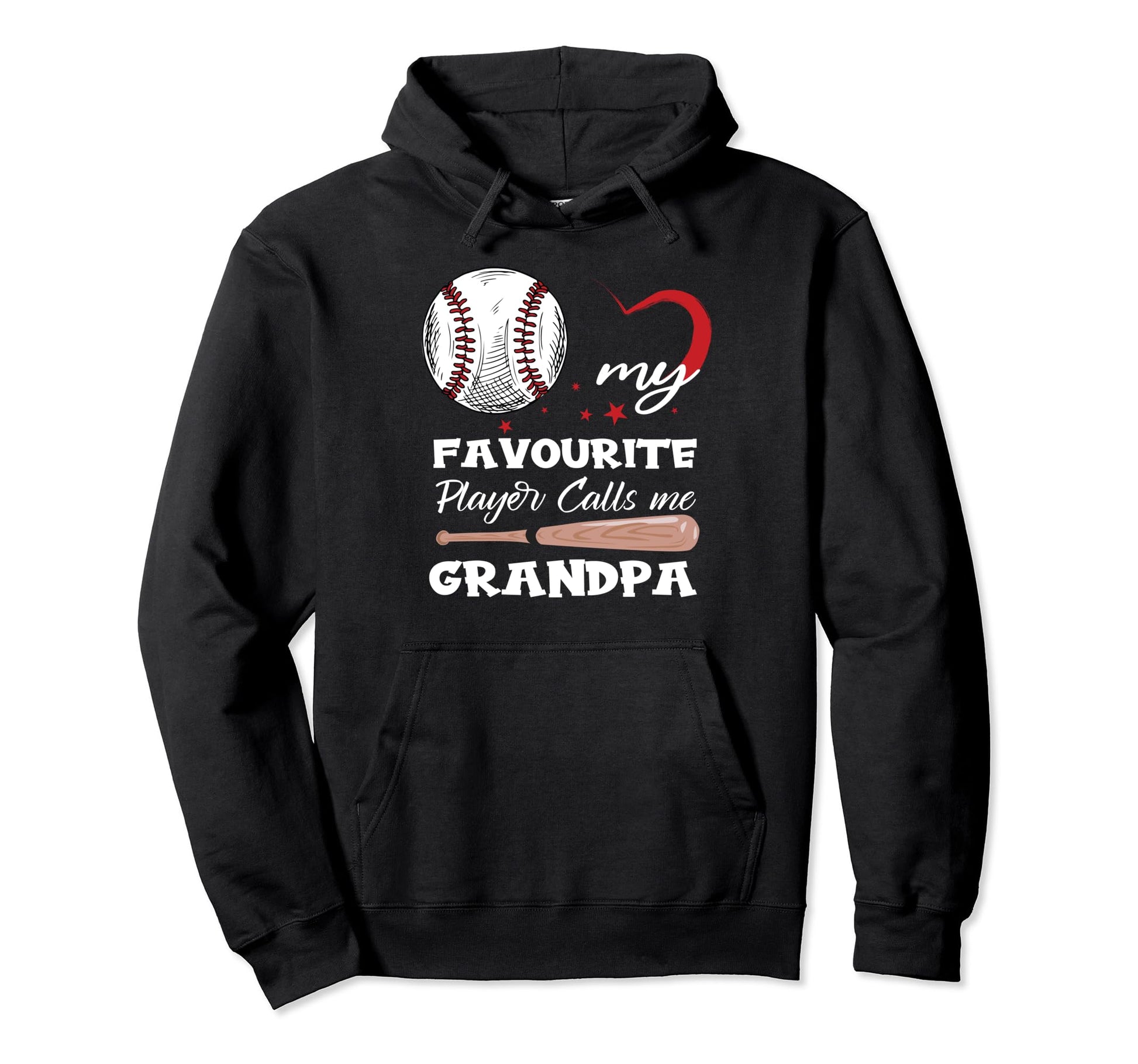 My Favorite Baseball Player Calls Hoodie - Casual Everyday Wear for Adults - T-Shirt, Sweatshirt, Hoodie