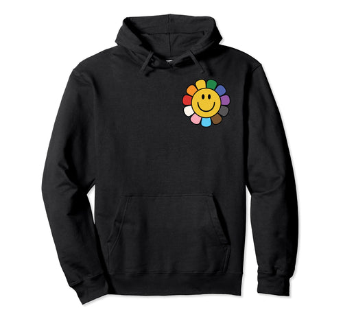 Lgbtq Trans Subtle Pride Ally Hoodie - Fun Novelty Design for Adults - T-Shirt, Sweatshirt, Hoodie