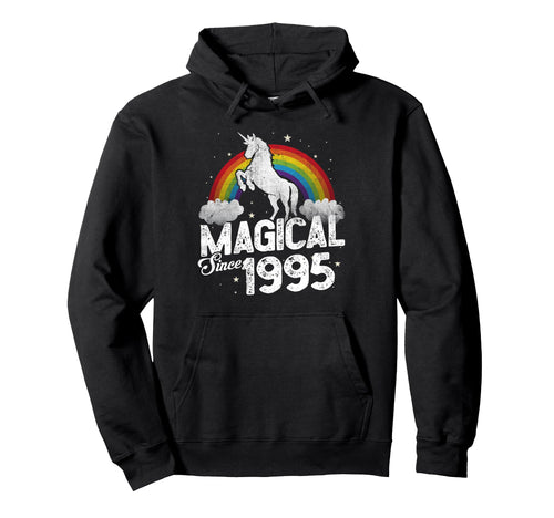 30Th Birthday Magical Since 1995 Hoodie - Minimalist Print for Adults - T-Shirt, Sweatshirt, Hoodie