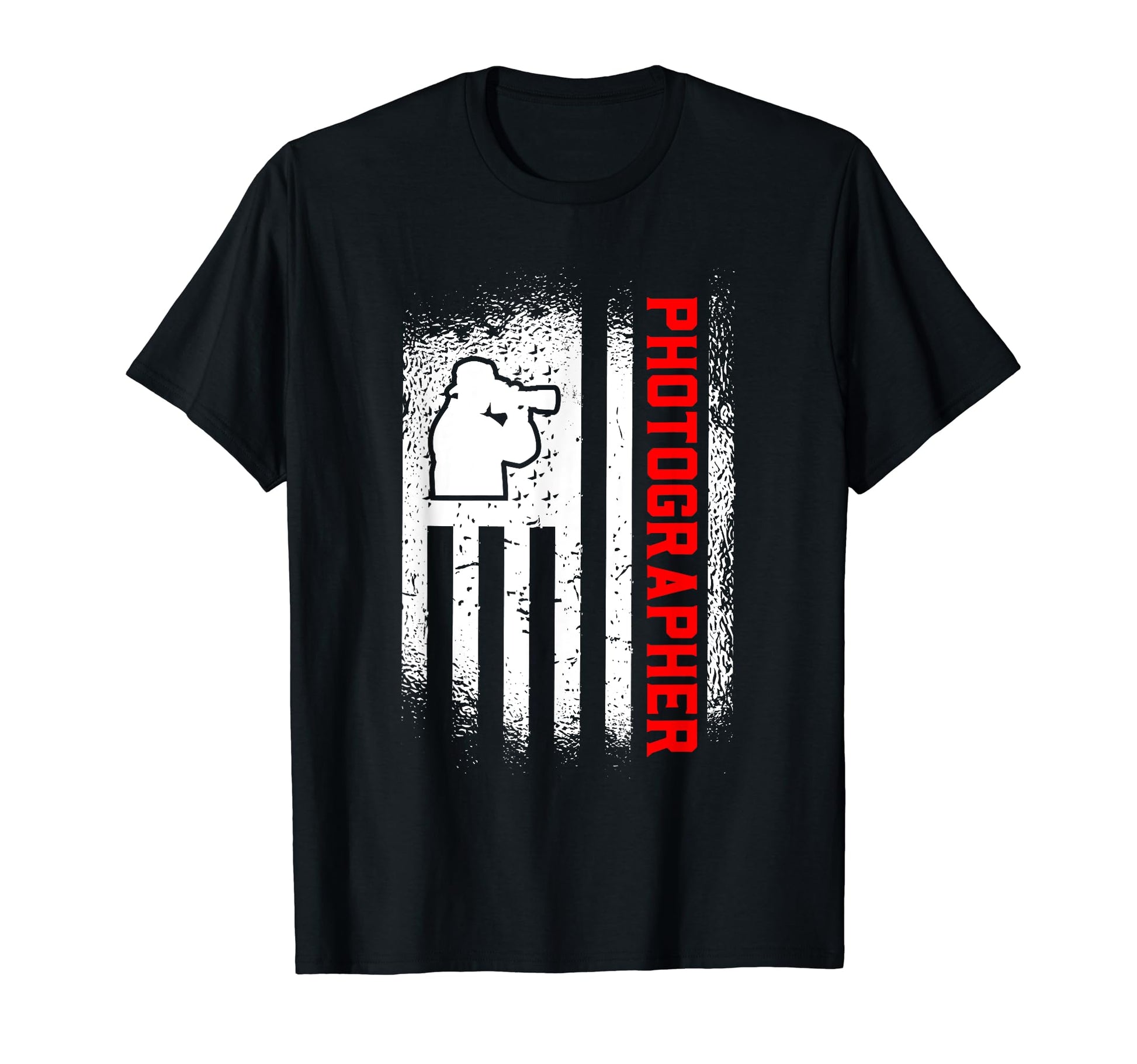 Funny Photography Lover American Flag T-Shirt - Streetwear Style for Adults - T-Shirt, Sweatshirt, Hoodie