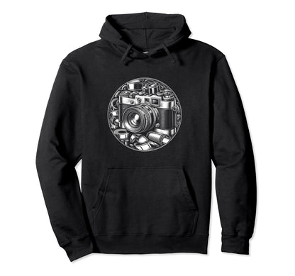 Camera Snapshot Capture Moment Hoodie - Fun Novelty Design Men Women - T-Shirt, Sweatshirt, Hoodie