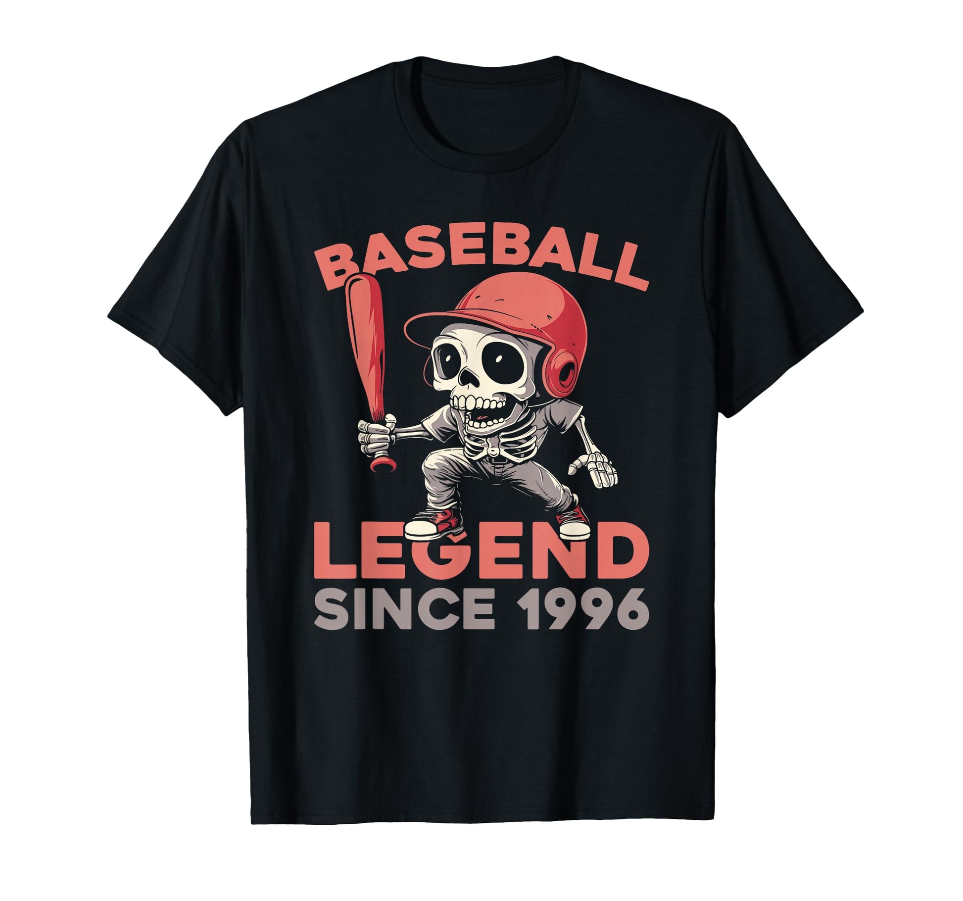 Born 1996 Baseball Baseballer Team T-Shirt - Trendy Graphic for Adults - T-Shirt, Sweatshirt, Hoodie