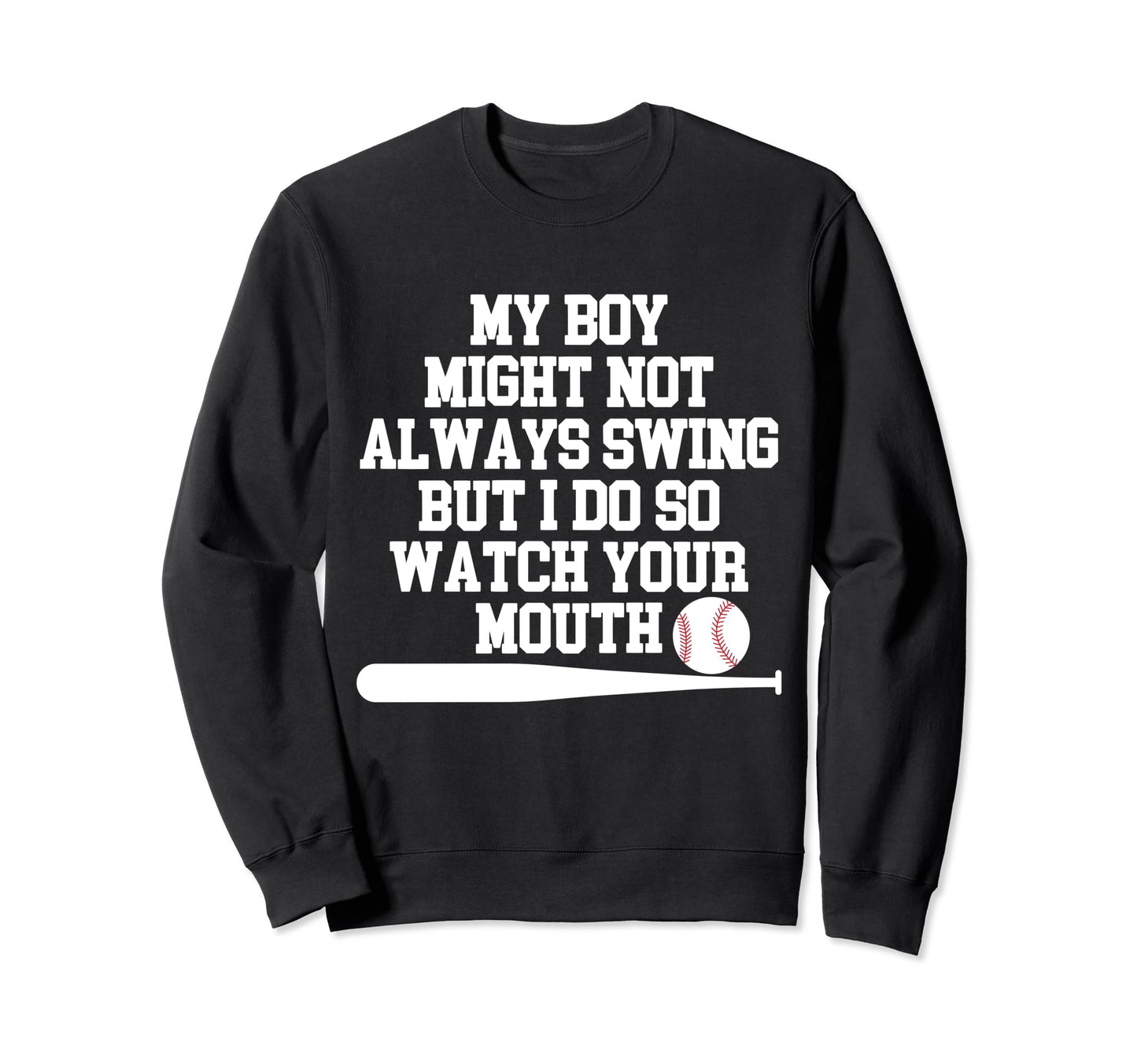 My Might Not Always Swing But I Sweatshirt - Custom Art Print for Adults - T-Shirt, Sweatshirt, Hoodie