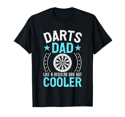 Father Game Darts Dad Like Regular Dad T-Shirt - Unique Graphic for Adults - T-Shirt, Sweatshirt, Hoodie