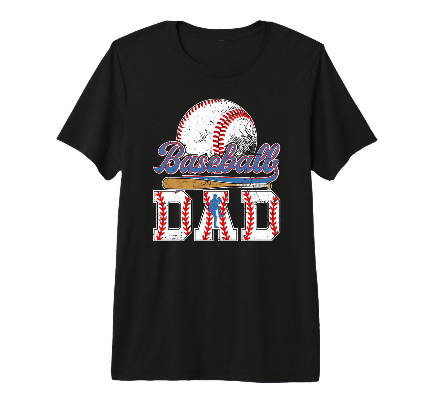Mens Baseball Dad Baseball Player Dad T-Shirt - Fun Novelty Design Unisex - T-Shirt, Sweatshirt, Hoodie