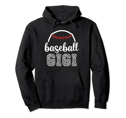Baseball Gigi Gift Baseball Game Day Hoodie - Novelty Apparel Unisex - T-Shirt, Sweatshirt, Hoodie
